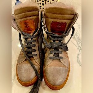 Brunello cucinelli warm ankle boots